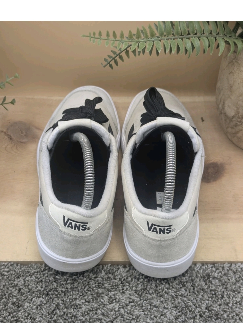 Vans Cruz Too Comfycush Gray Suede Mens 8.5 Women's 10 Casual Comfort Shoes - Picture 6 of 9